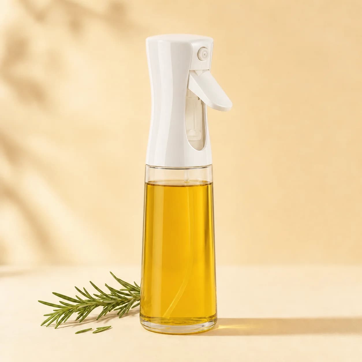 Oil Spray Bottle in use
